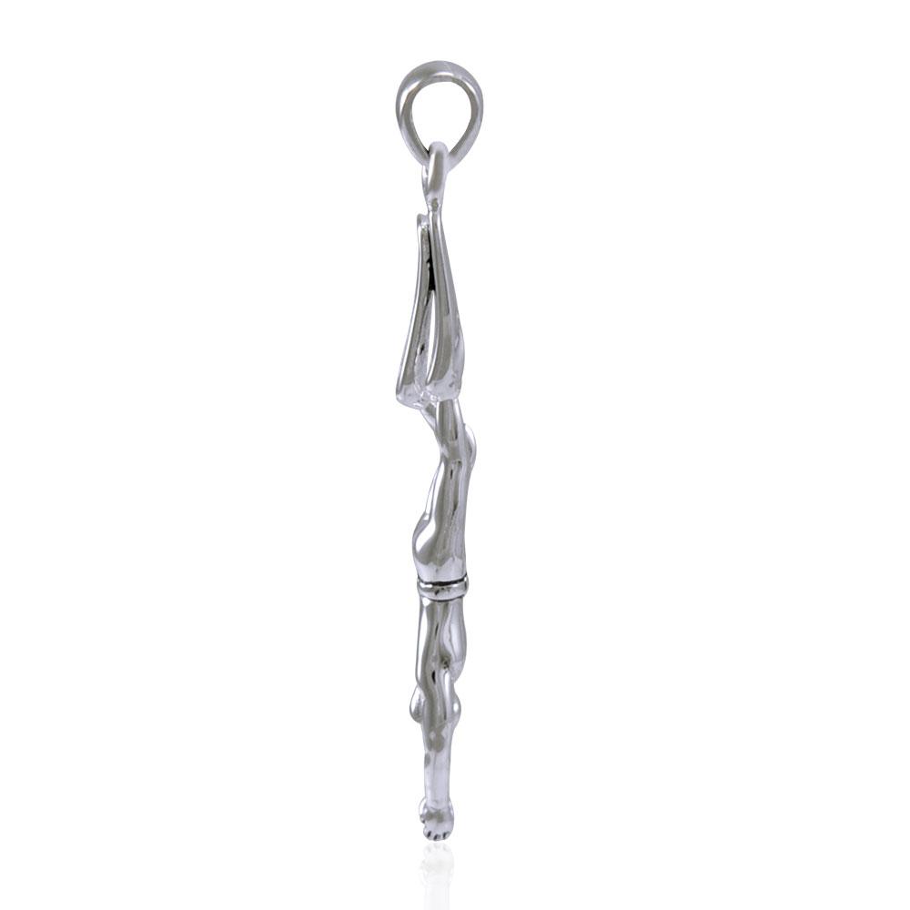 Freediver Sterling Silver Pendant