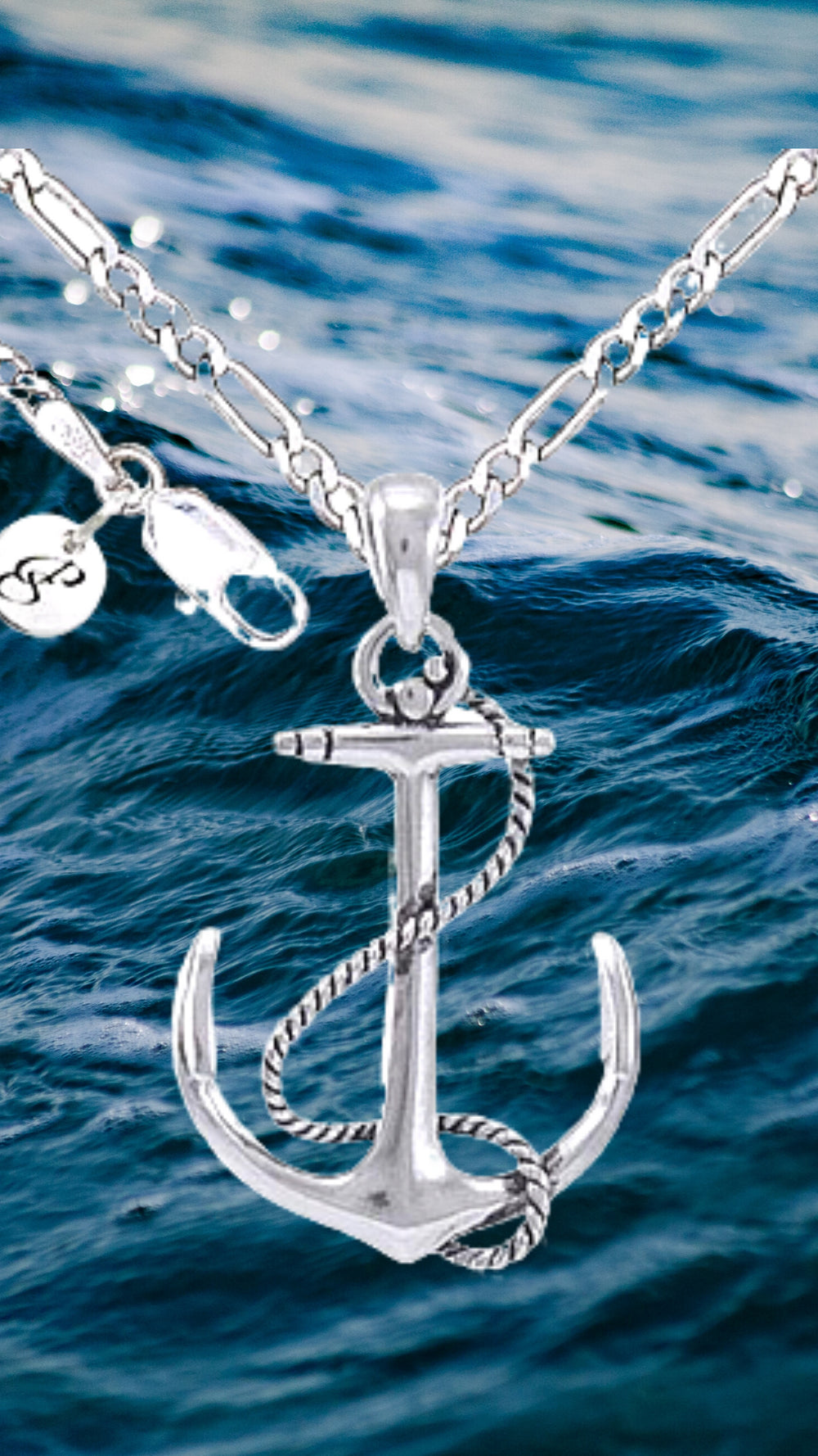 Anchor Rope Necklace Set