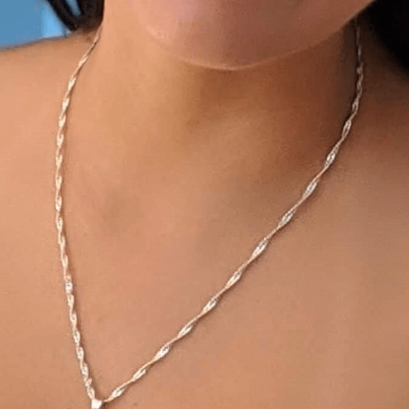 Singapore Sterling Silver Chain