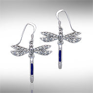 Dragonfly Silver Earrings