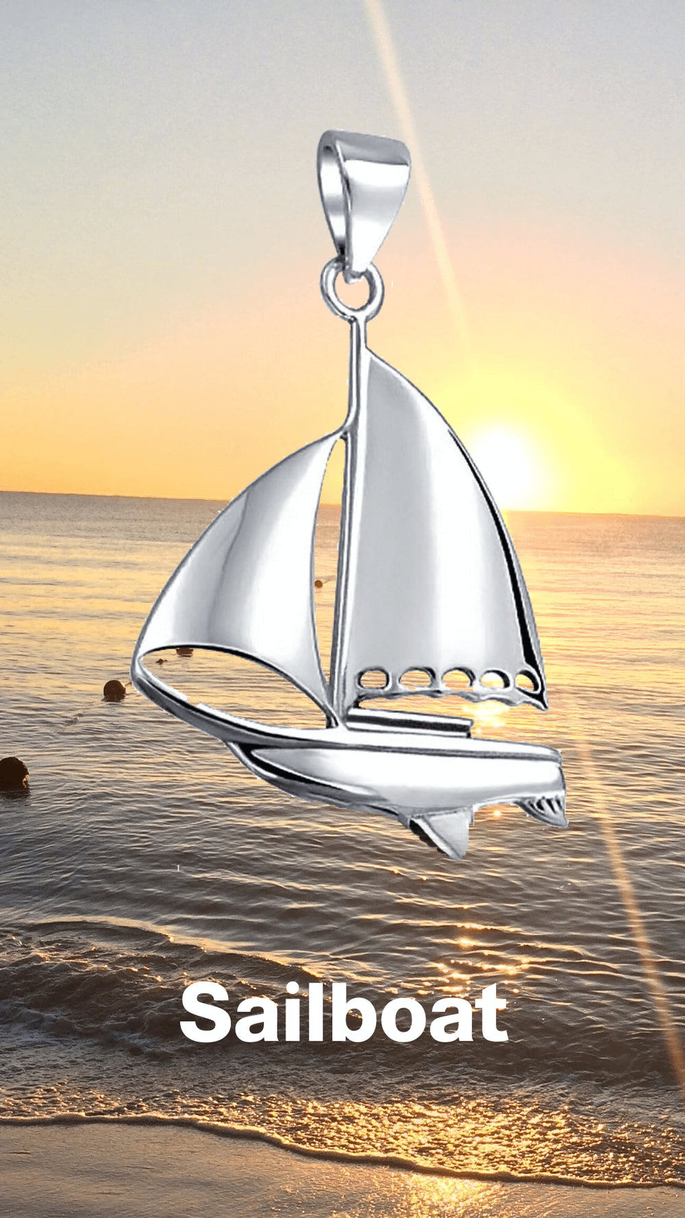 Sailboat Necklace