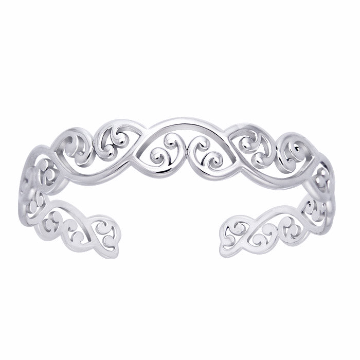 Celtic Maori Silver Bracelet TBA045