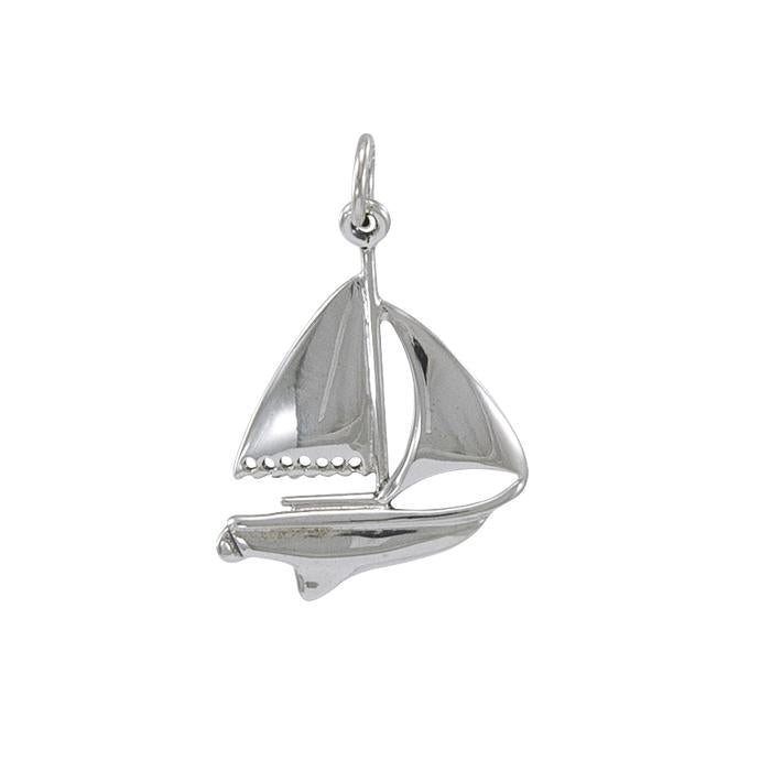 Sailboat Sterling Silver Charm