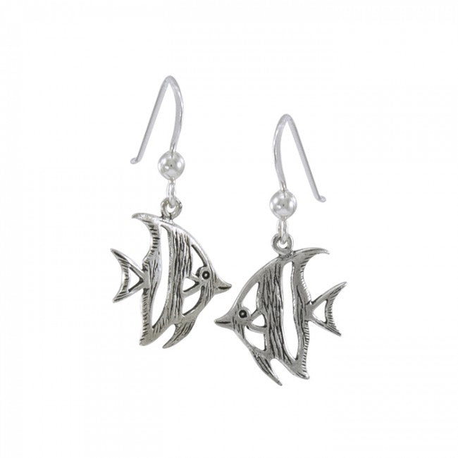 Angelfish Hook Earring