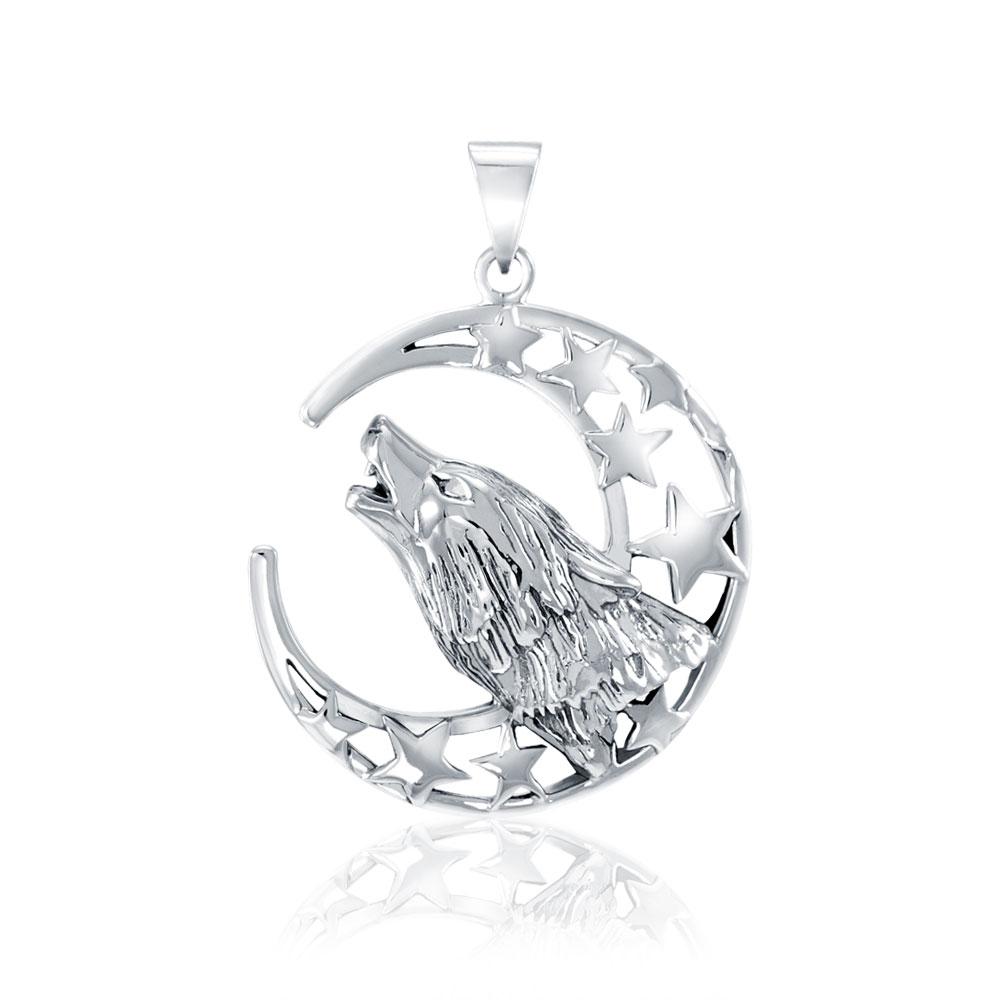 Wolf Moon Pendant