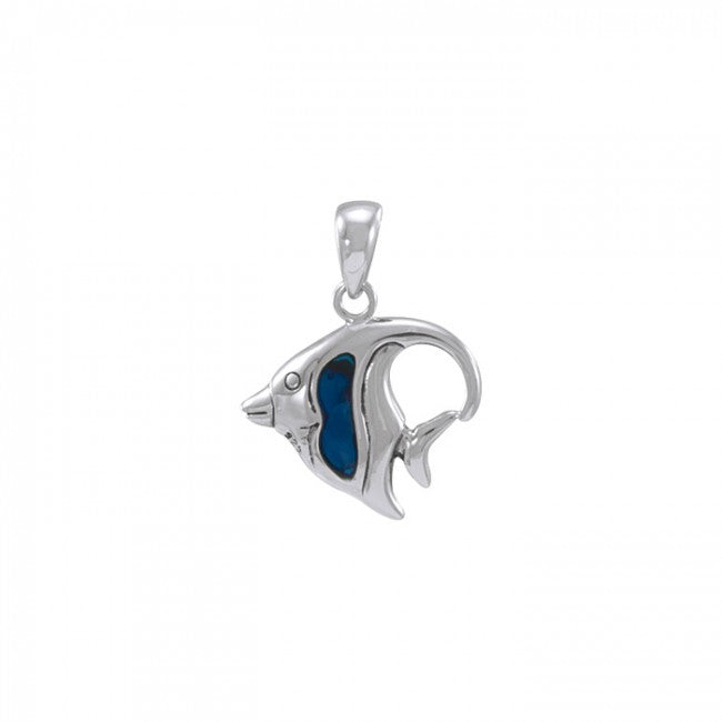 Blue Angelfish Pendant