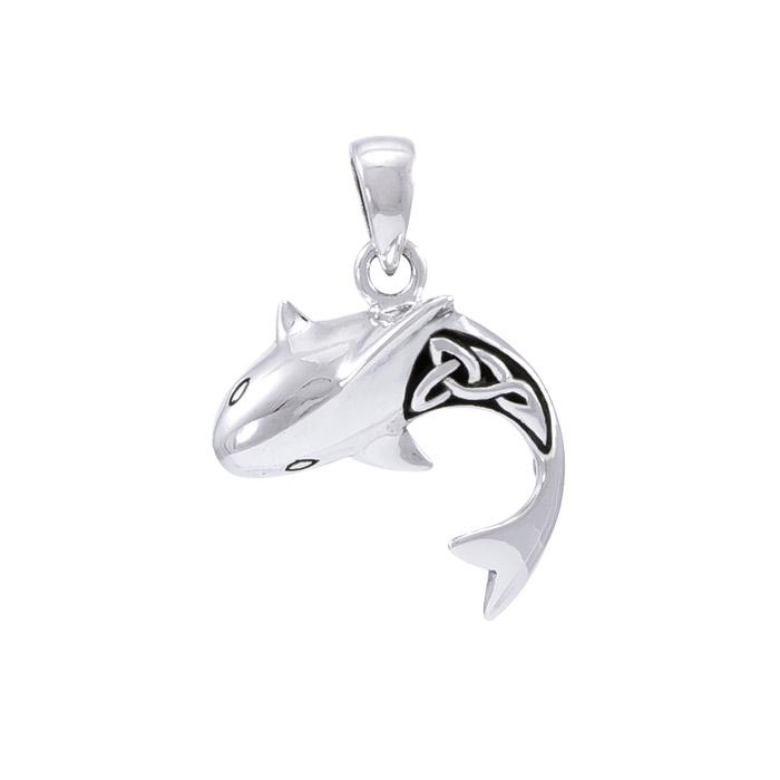 Celtic Shark Necklace