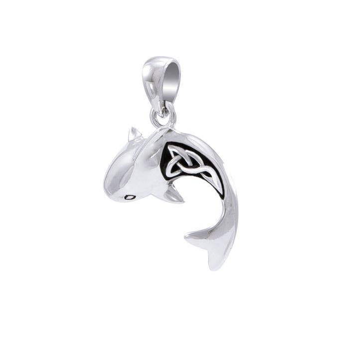 Celtic Shark Necklace