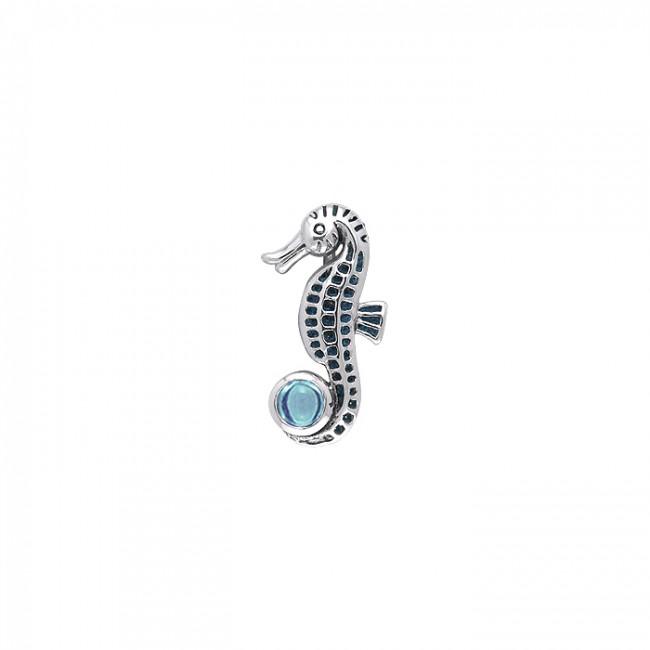 Seahorse with Gemstone Necklace