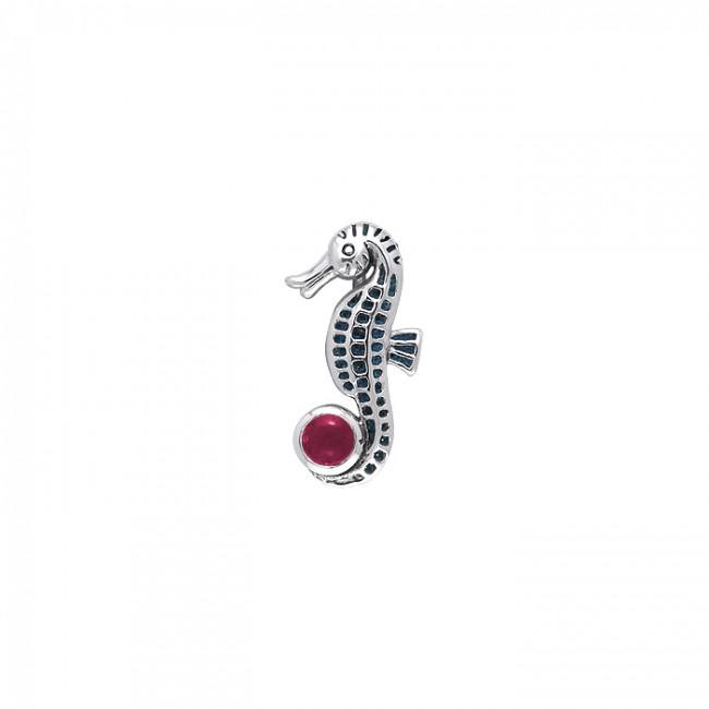 Seahorse with Gemstone Necklace