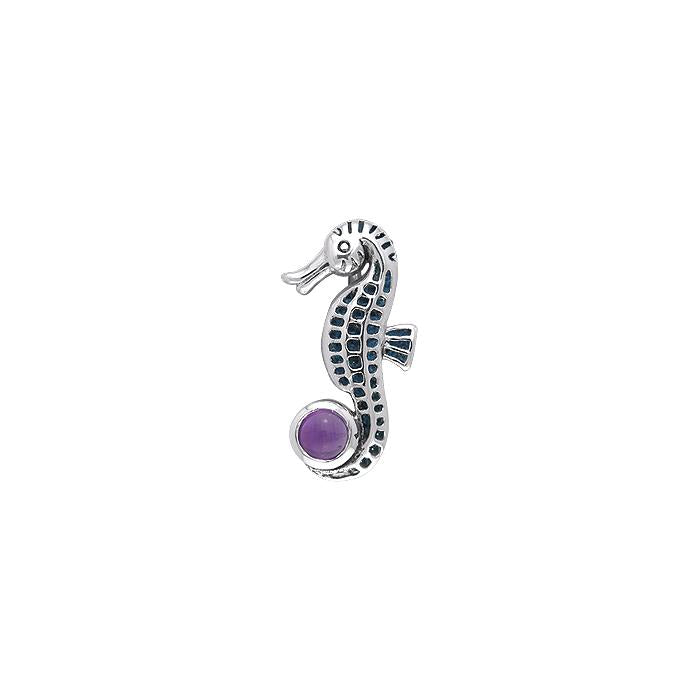 Seahorse with Gemstone Necklace