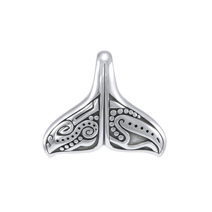 Whale Tail Aboriginal (Large Version) Necklace