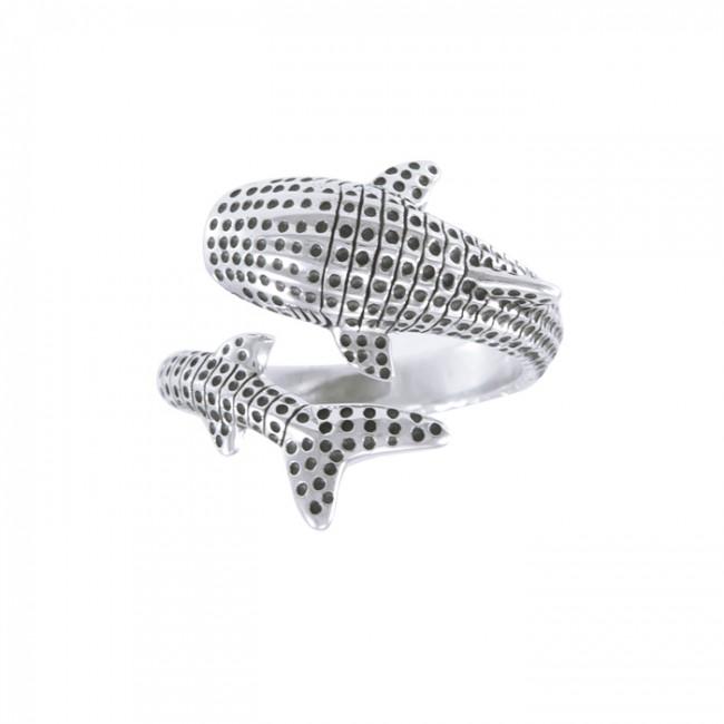 Whale Shark Sterling Silver Ring