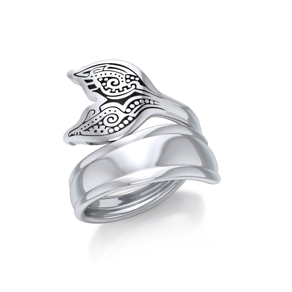 Aboriginal Whale Tail Ring