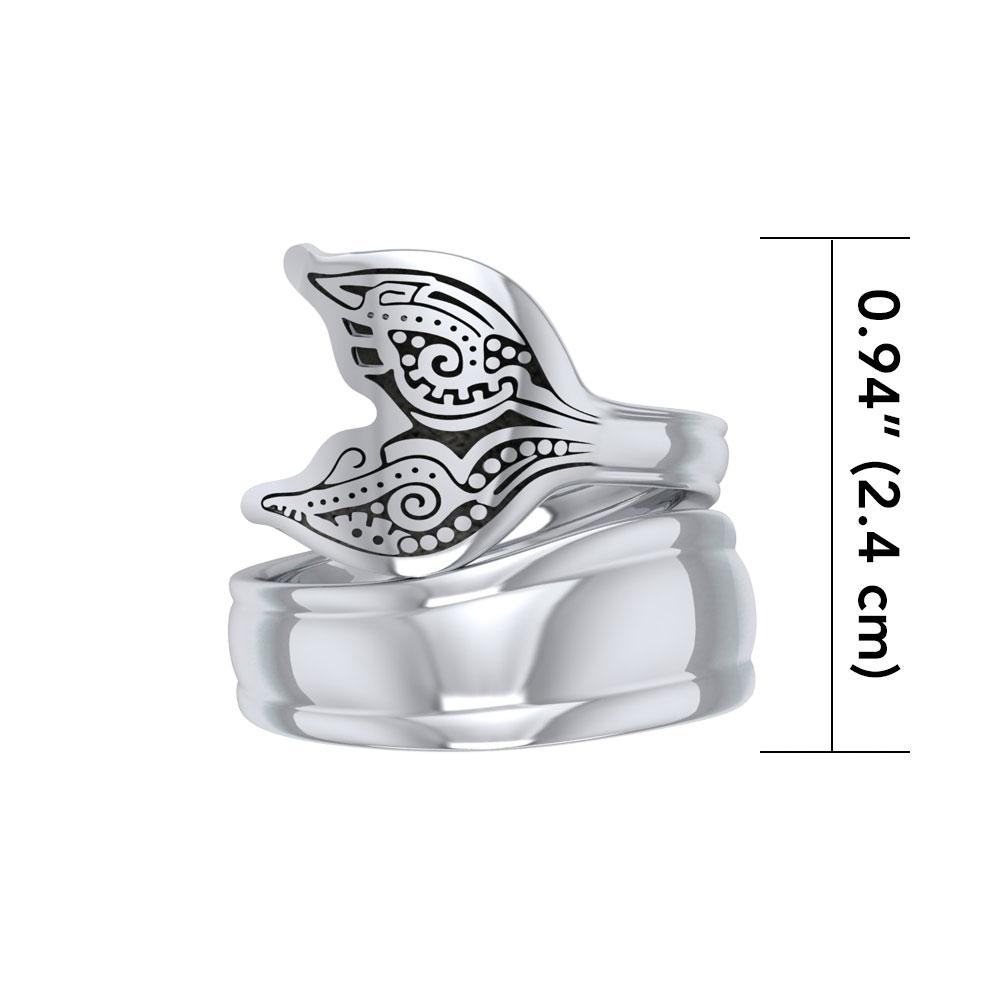 Aboriginal Whale Tail Ring