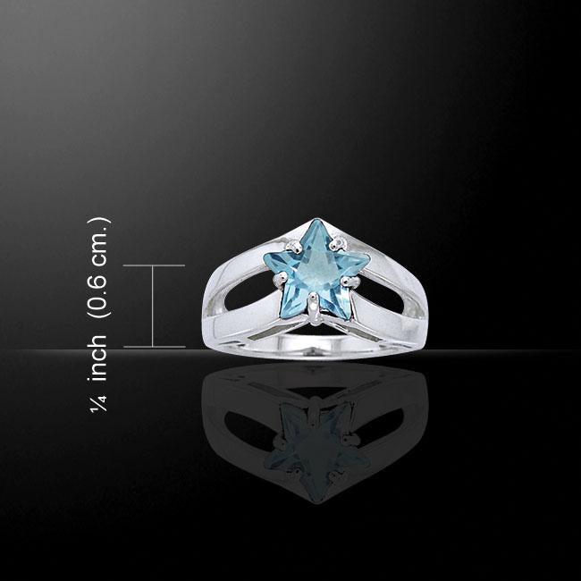 Designer Elegant Cubic Zirconia Star Ring