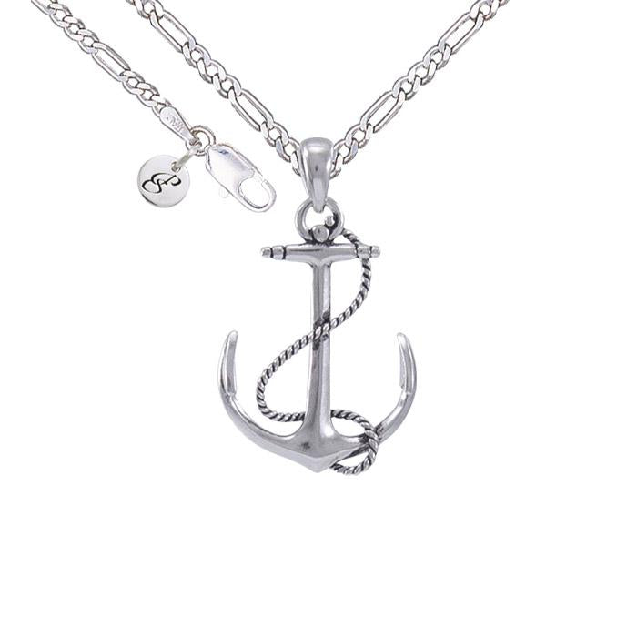 Anchor Rope Necklace Set