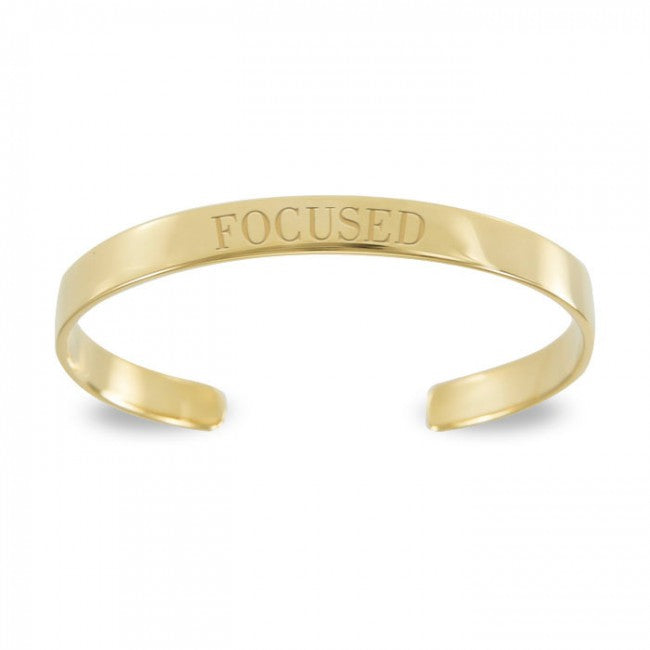 Small Cuff Bracelet 14K Gold Plated