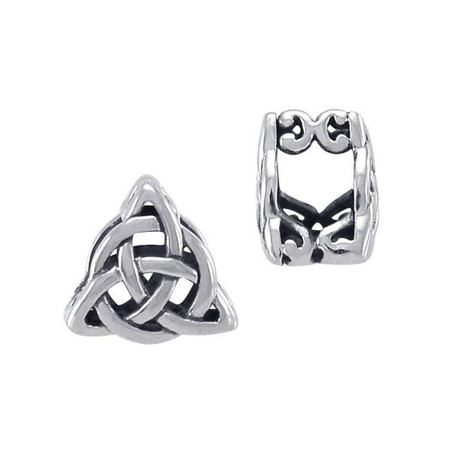 Celtic Knotwork Triquetra Bead