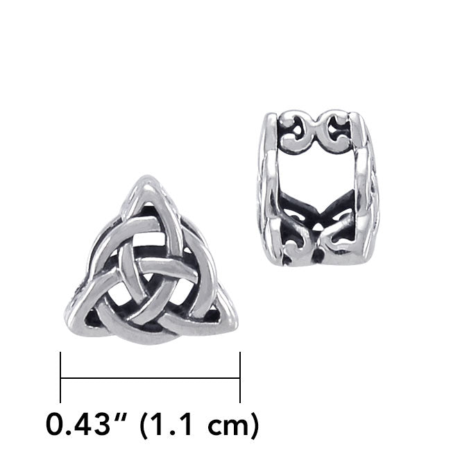 Celtic Knotwork Triquetra Bead