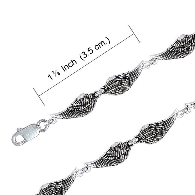 Angel Wings Link Bracelet