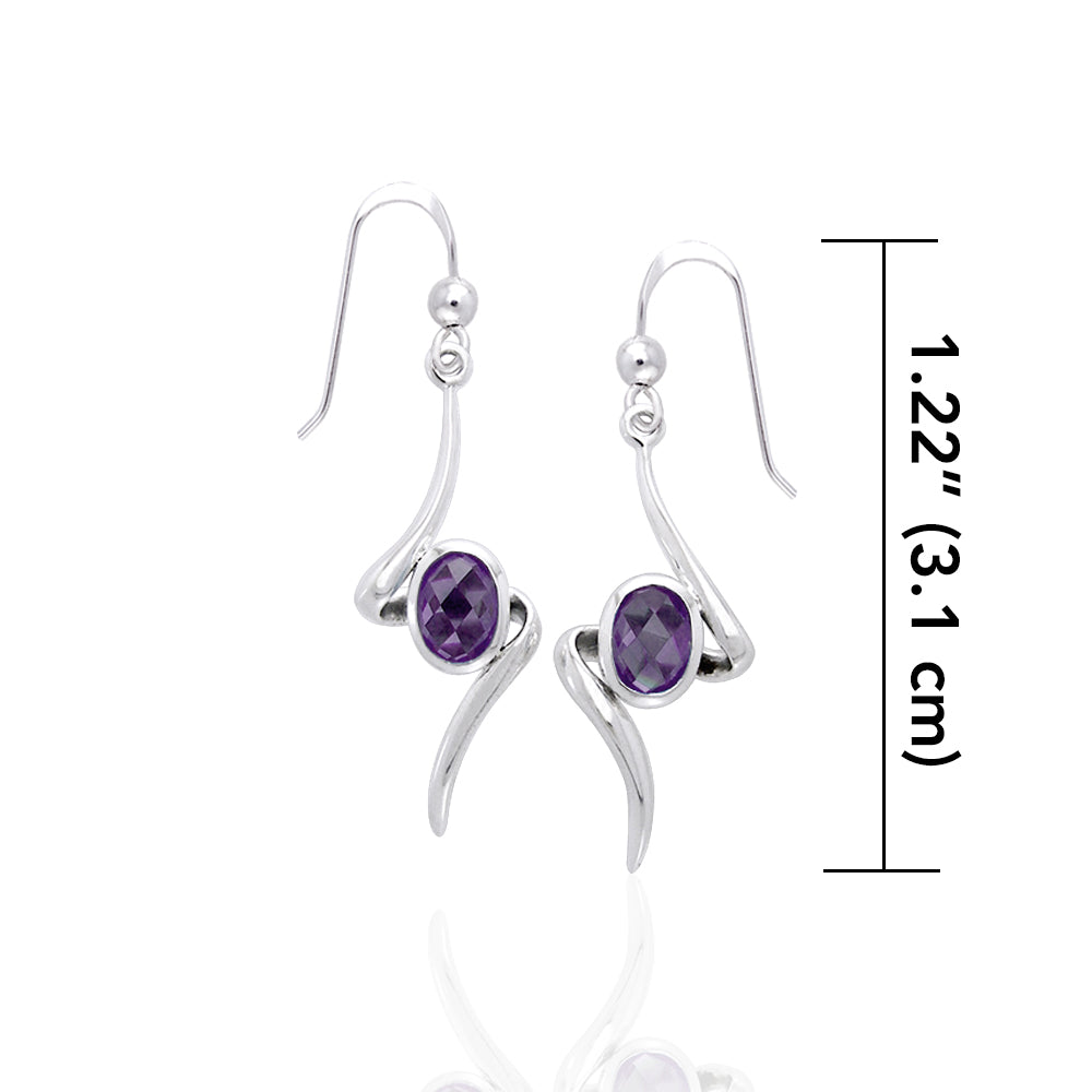 A gem of hope and magic ~ Jewelry Earrings with Gemstone