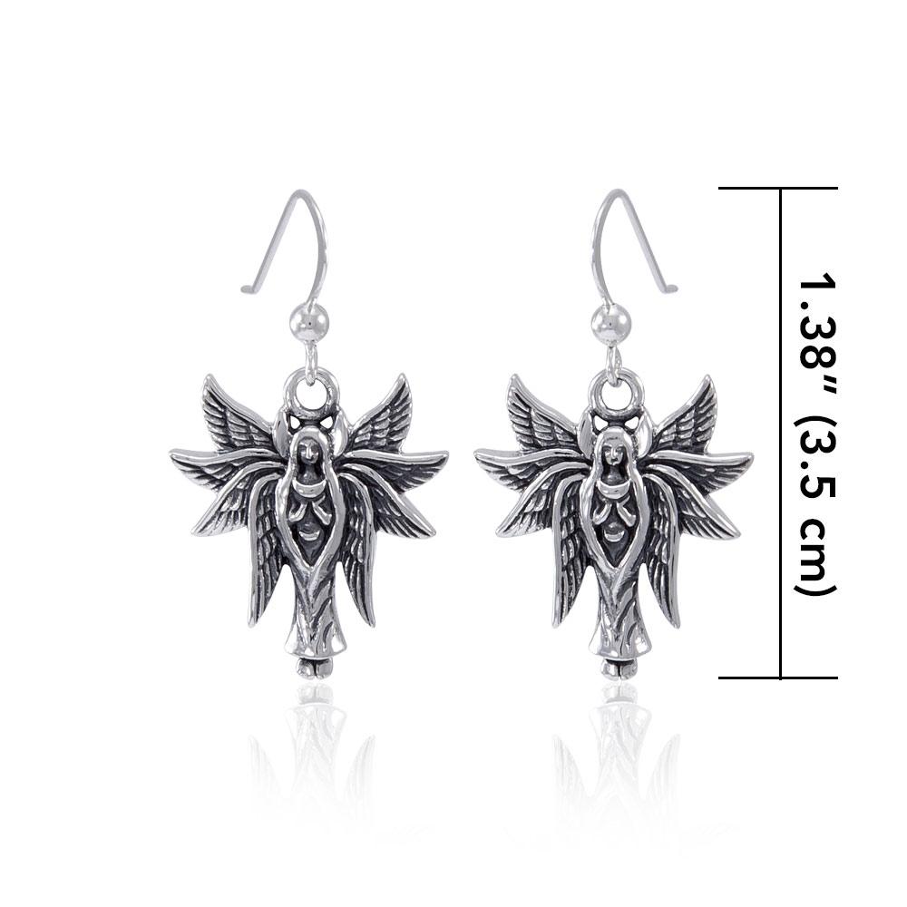 Eight Winged Angel Earrings