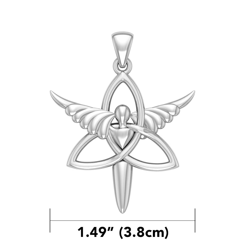 Angel Trinity Knot Pendant