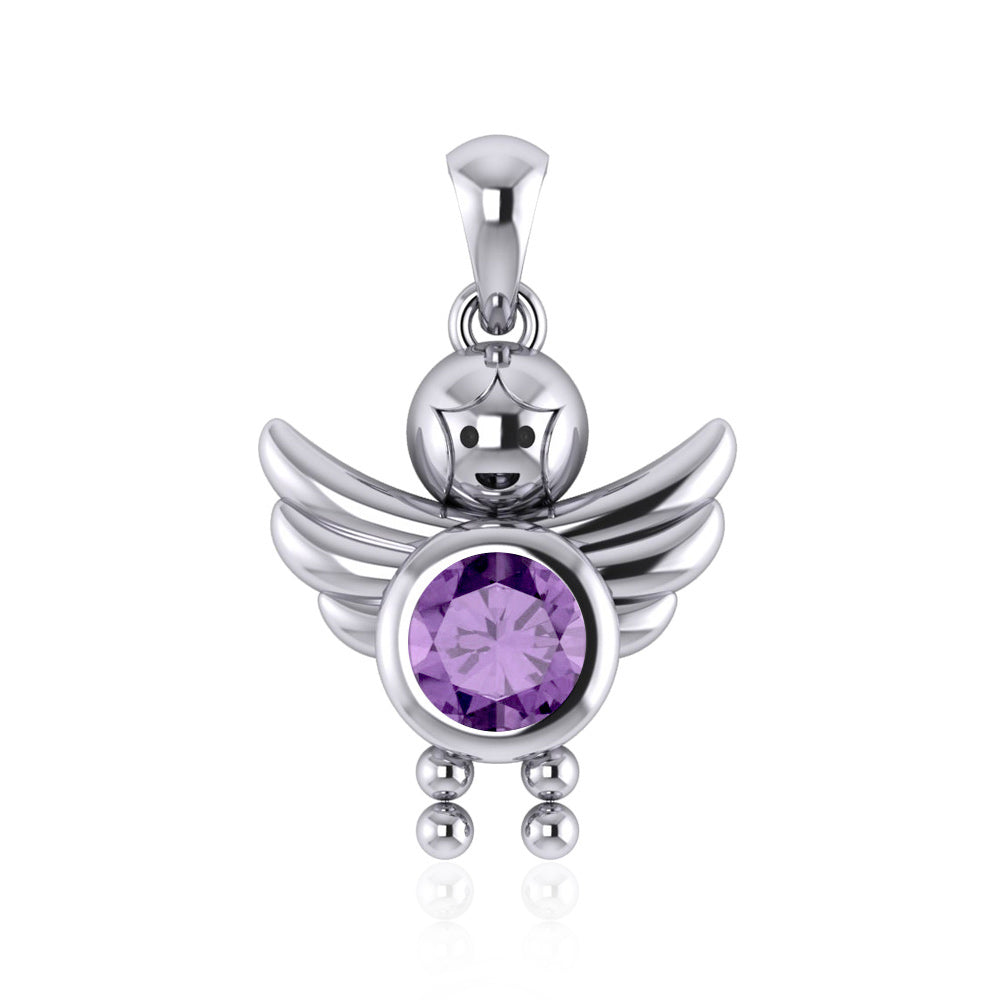 A Heavenly Gift from the Little Angel Boy Pendant