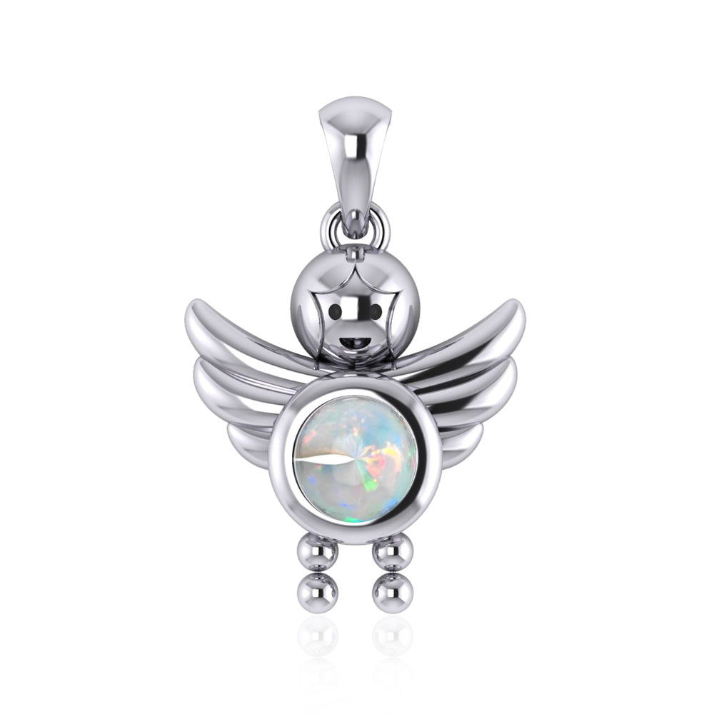 A Heavenly Gift from the Little Angel Boy Pendant