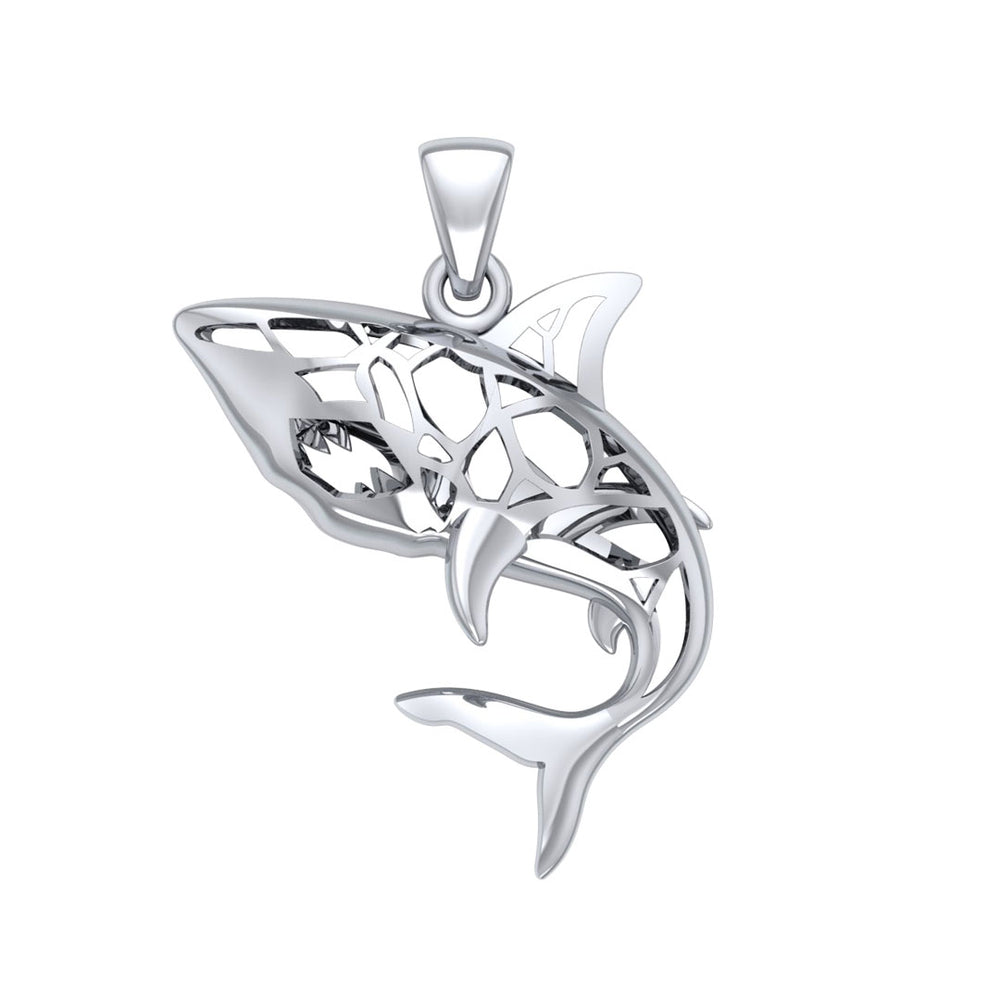 Window to Universe Shark Pendant