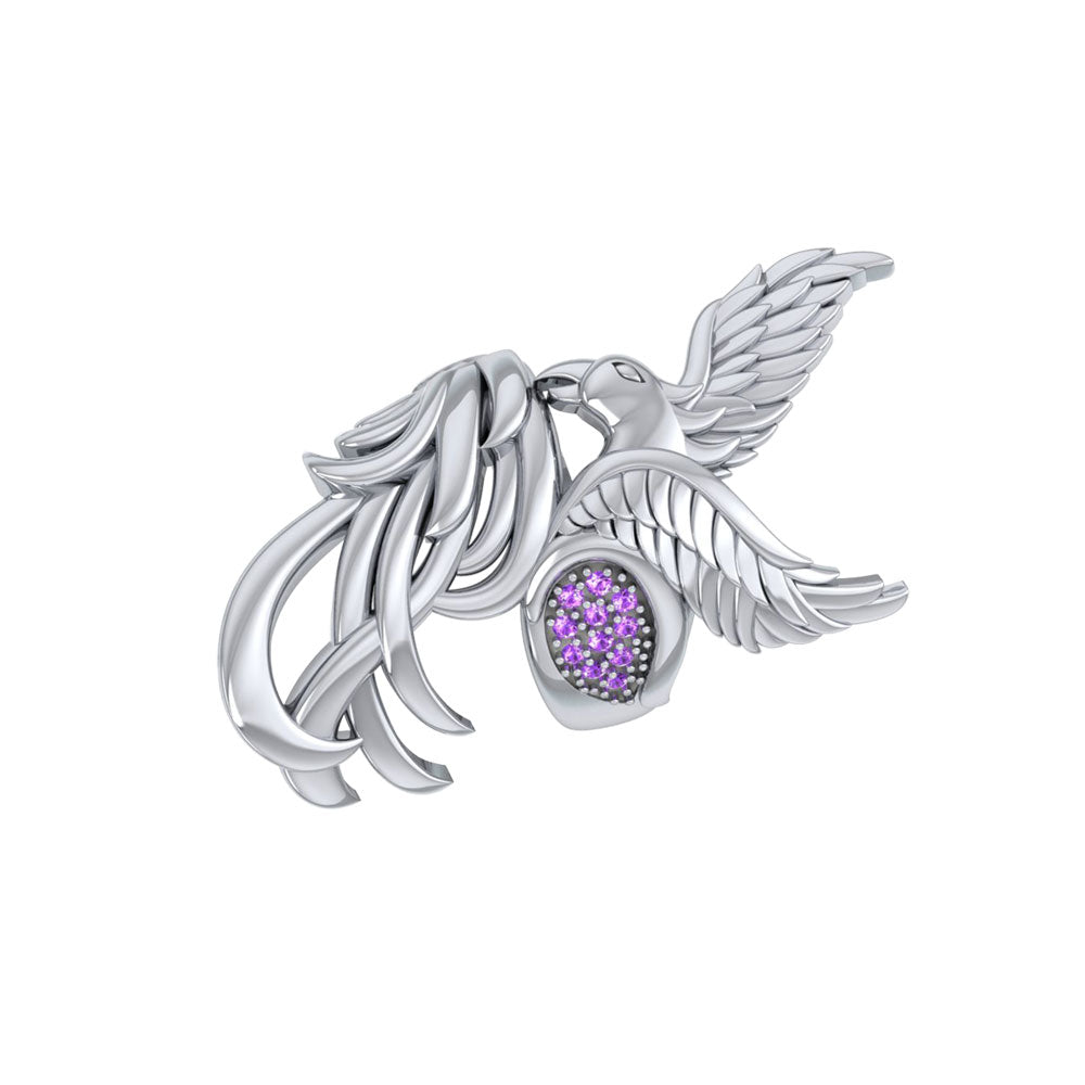 Alighting breakthrough of the Mythical Phoenix ~ Ring with Gemstone Accents